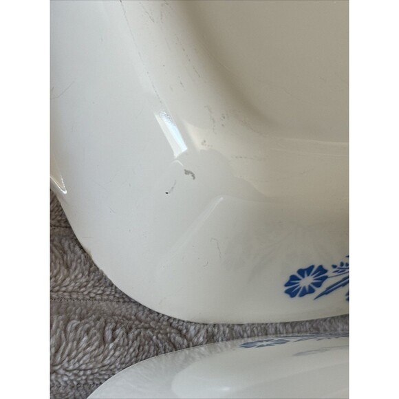 Corning Ware Petite Pan Casserole Dish P-41 Blue Cornflower Set of 4 Vintage - Picture 14 of 16